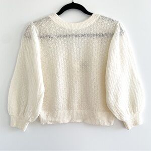 Babaton NWOT Puff Sleeve Sweater